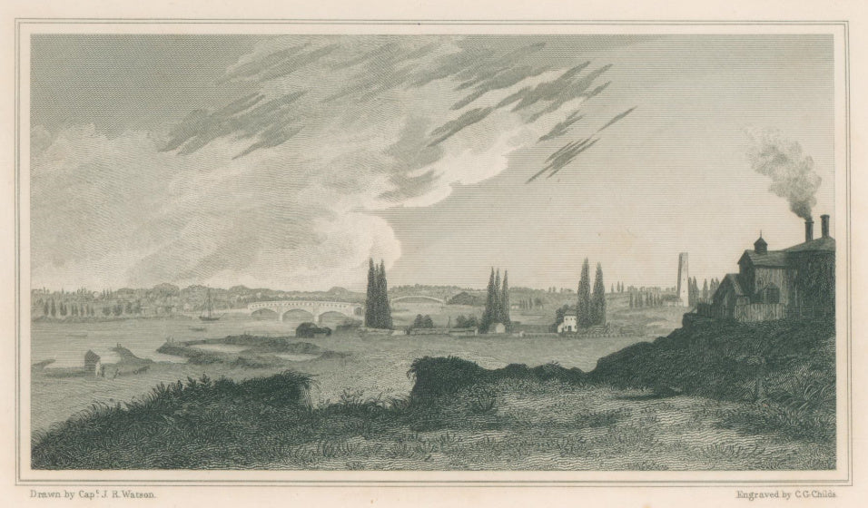 Watson, Captain  “View On The Schuylkill From the Old Water Works.”