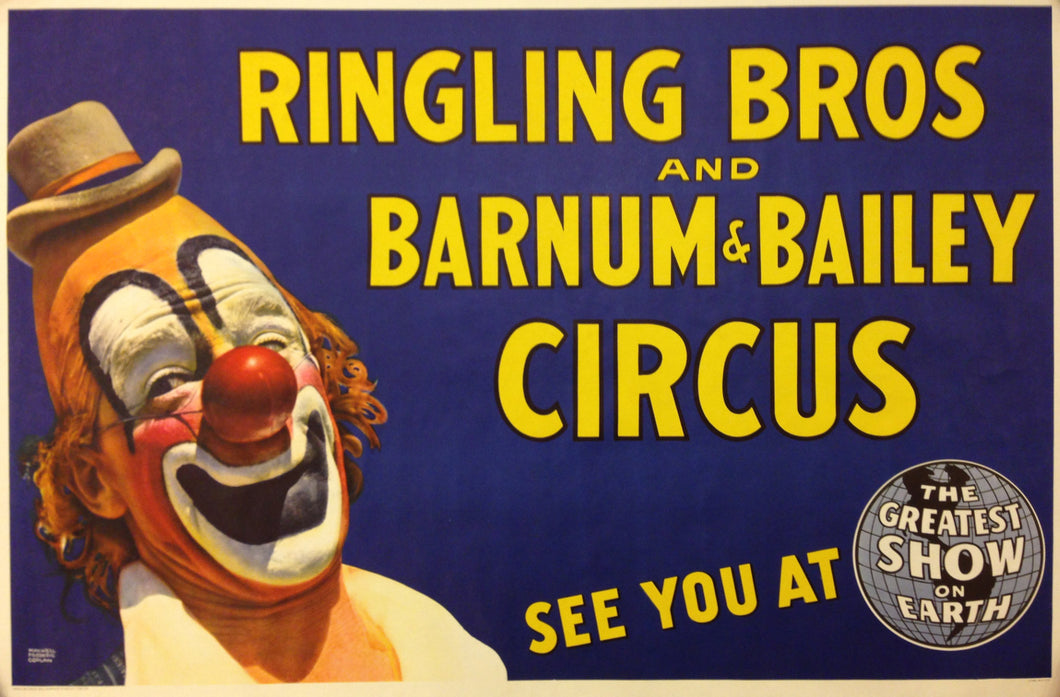 Coplan, Maxwell Frederic  “Ringling Brothers and Barnum & Bailey Circus. The Greatest Show on Earth