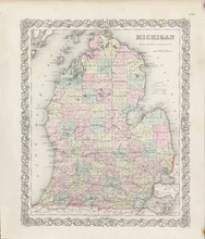 Load image into Gallery viewer, Colton, J.H. &quot;Michigan&quot; 1856
