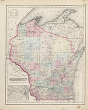 Load image into Gallery viewer, Colton, J.H. &quot;Wisconsin&quot; 1857
