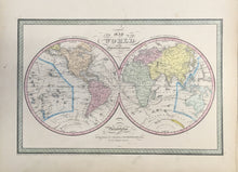 Load image into Gallery viewer, Young, J.H. &quot;A New Map of the World on the Globular Projection&quot;
