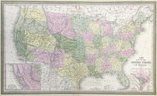 Load image into Gallery viewer, Young, J.H. &quot;A New Map Of The United States of America&quot;
