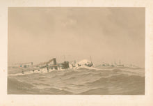 Load image into Gallery viewer, Cozzens, Fred. S. &quot;Monitors Passaic, Monadnock, Nantucket, Keokuk and New Ironsides.&quot; Pl. 13
