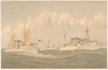 Load image into Gallery viewer, Cozzens, Fred. S. &quot;The Raleigh, Castine and Maine.&quot; Pl. 22
