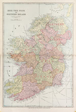 Load image into Gallery viewer, Cram, George F.  “Irish Free State and Northern Ireland.”
