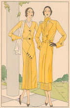 Load image into Gallery viewer, Philippe &amp; Gaston “Costume de printemps …” No. 289-290.  From &quot;Les Créations Parisiennes, La Mode est un Art&quot;
