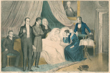Load image into Gallery viewer, Currier, Nathaniel &quot;Death of Harrison, April 4 A.D. 1841.&quot;
