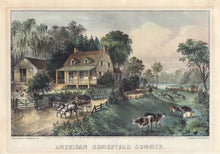 Load image into Gallery viewer, Currier &amp; Ives. &quot;American Homestead Summer.&quot;

