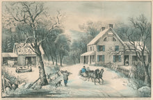 Load image into Gallery viewer, Currier &amp; Ives &quot;American Homestead Winter.&quot;
