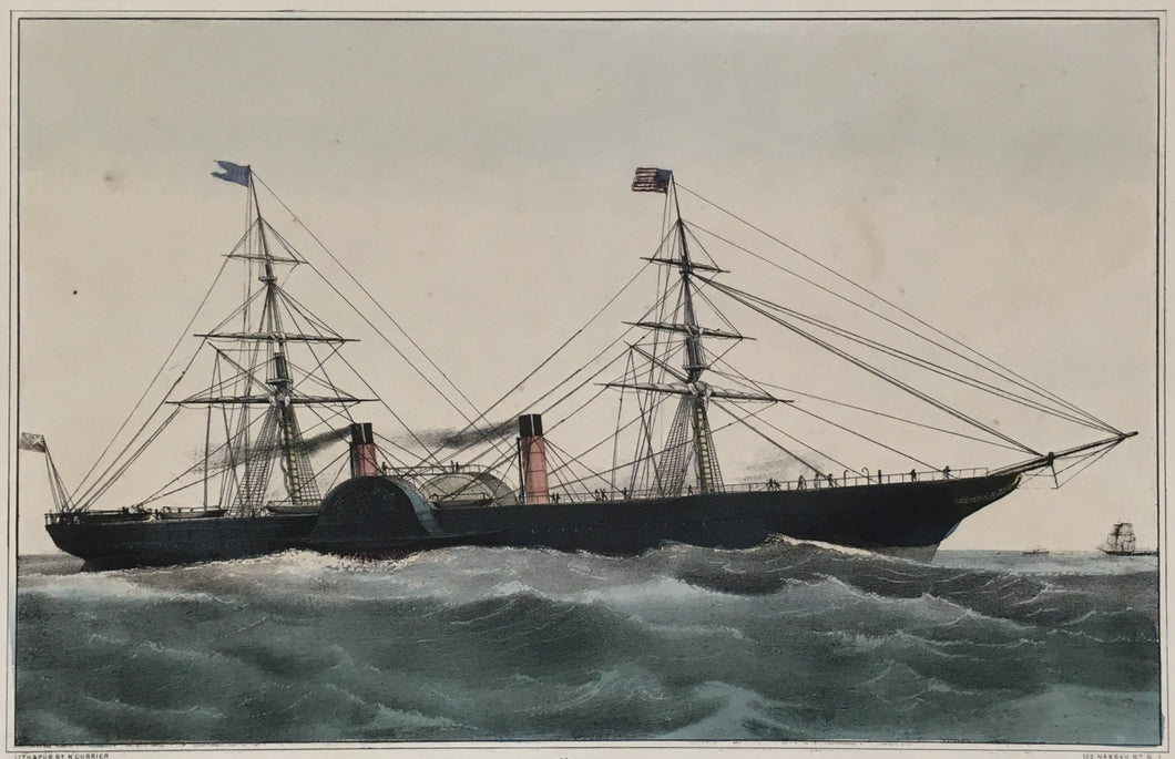 Currier, Nathaniel “Iron R.M. Steamship 'Persia'-Cunard Line”