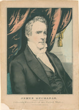 Load image into Gallery viewer, Currier, Nathaniel &quot;James Buchanan, Democratic Candidate for Fifteenth President of the United States.&quot;
