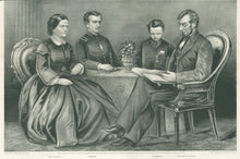 Load image into Gallery viewer, Currier &amp; Ives “The Lincoln Family”

