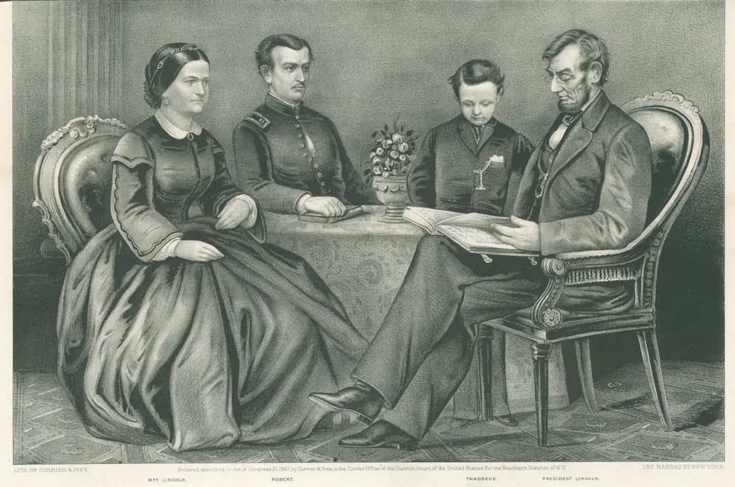 Currier & Ives “The Lincoln Family”