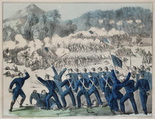 Load image into Gallery viewer, Currier &amp; Ives &quot;The Battle At Cedar Mountain, Aug. 9th. 1862&quot;
