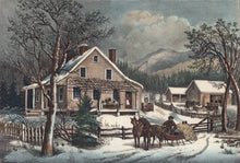 Load image into Gallery viewer, Currier &amp; Ives &quot;The Old Farm House&quot;
