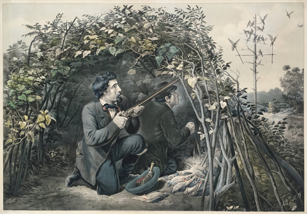 Tait, Arthur Fitzwilliam “Pigeon Shooting. 'Playing the decoy'”