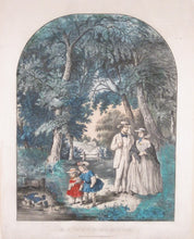 Load image into Gallery viewer, Currier &amp; Ives &quot;A Summer Ramble&quot;
