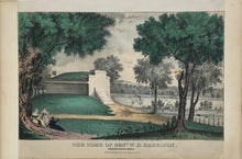Load image into Gallery viewer, Currier, Nathaniel &quot;The Tomb of Genl. W. H. Harrison.  North Bend, Ohio&quot;
