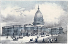 Load image into Gallery viewer, Currier &amp; Ives &quot;United States Capitol, Washington, D.C.&quot;
