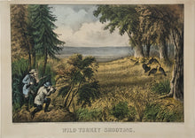 Load image into Gallery viewer, Currier &amp; Ives  &quot;Wild Turkey Shooting&quot;
