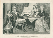 Load image into Gallery viewer, Currier &amp; Ives “The Washington Family”

