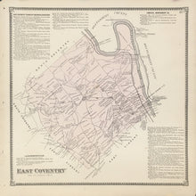 Load image into Gallery viewer, Witmer, A.R.  &quot;East Coventry.” From &quot;Atlas of Chester County&quot;
