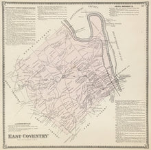 Load image into Gallery viewer, Witmer, A.R.  &quot;East Coventry.” From &quot;Atlas of Chester County&quot;
