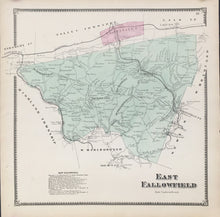 Load image into Gallery viewer, Witmer, A.R.  &quot;East Fallowfield.” From &quot;Atlas of Chester County&quot;
