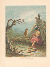 Load image into Gallery viewer, Schuessele, Christian after Capt. S. Eastman.   &quot;Indian Courtship.&quot;
