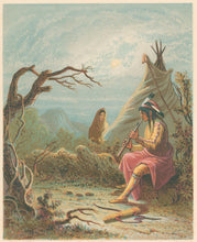 Load image into Gallery viewer, Schuessele, Christian after Capt. S. Eastman.   &quot;Indian Courtship.&quot;
