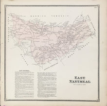 Load image into Gallery viewer, Witmer, A.R.  &quot;East Nantmeal.” From &quot;Atlas of Chester County&quot;
