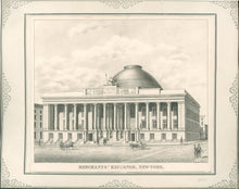 Load image into Gallery viewer, Engel, (Louis) William &quot;United States Custom House, Boston&quot; &amp; “Merchants’ Exchange, New-York&quot;
