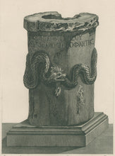 Load image into Gallery viewer, Piranesi, Francesco “Ara, o Mensa di Bacco”  [Temple of Bacchus].  Pl. 8
