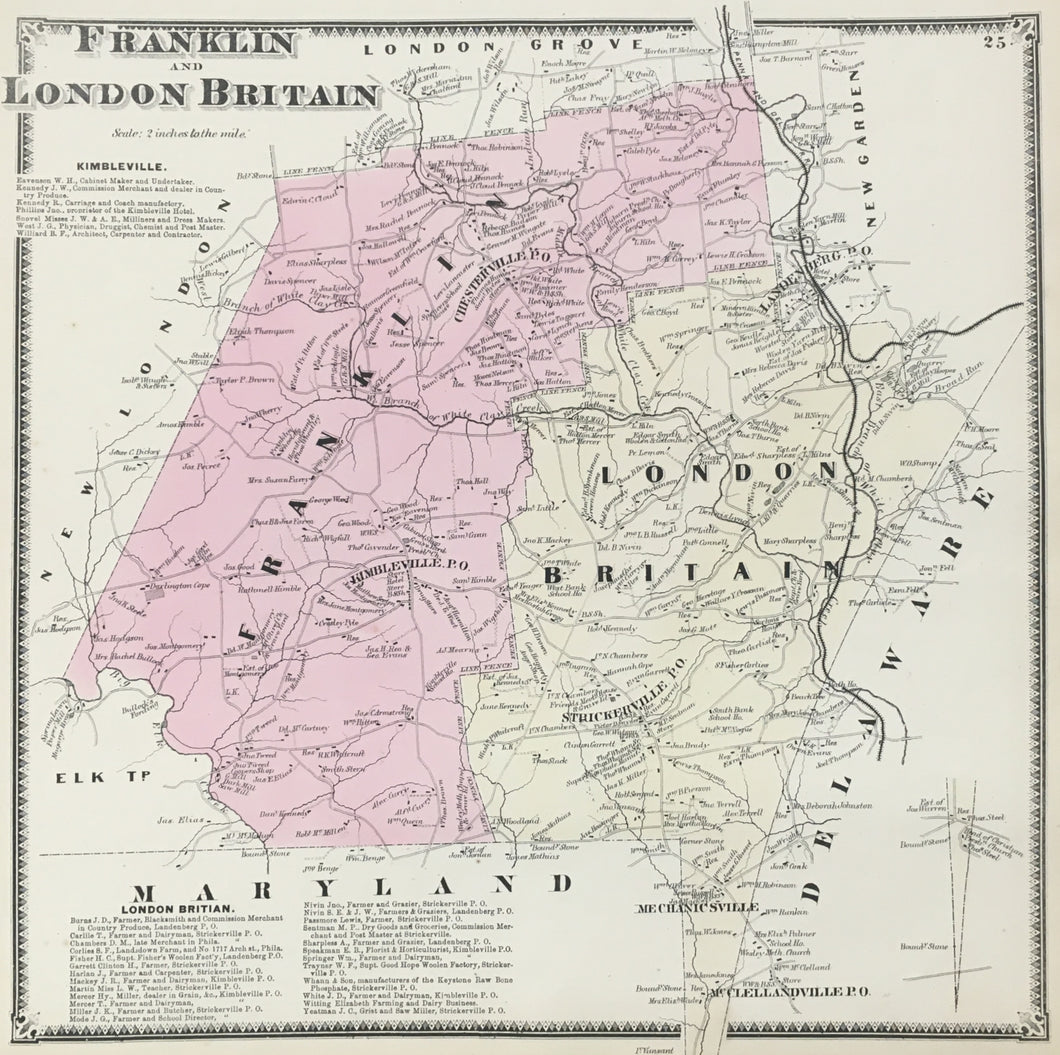 Witmer, A.R.  “Franklin, London Britain.” From 