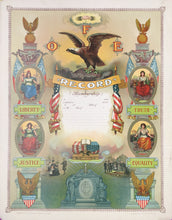 Load image into Gallery viewer, Unattributed [Fraternal Order of Eagles Record of Membership Certificate]
