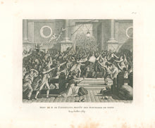Load image into Gallery viewer, Prieur Pl. 15 &quot;Mort de M. de Flesselles, Prévôt des Marchands de Paris le 14 Juillet 1789&quot;
