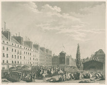Load image into Gallery viewer, Prieur Pl. 57 &quot;Proclamation de la Constitution Place du Marché des Innocens le 14 Septembre 1791&quot;
