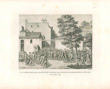 Load image into Gallery viewer, Prieur Pl. 5 &quot;Les Gardes Françaises Sauvant Mr. du Chatelet, Leur Colonel, de l&#39;Effervescence Populaire. le 12 Juillet 1789&quot;

