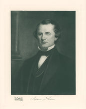 Load image into Gallery viewer, Andrews, Eliphalet Frazer “Andrew Johnson.” From &quot;The White House Gallery of Official Portraits of the Presidents&quot;
