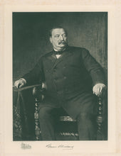 Load image into Gallery viewer, Johnson, Jonathan Eastman “Grover Cleveland.” From &quot;The White House Gallery of Official Portraits of the Presidents&quot;
