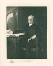 Load image into Gallery viewer, Healy, George Peter Alexander “John Quincy Adams.” From &quot;The White House Gallery of Official Portraits of the Presidents&quot;

