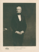 Load image into Gallery viewer, Healy, George Peter Alexander “James Polk.” From &quot;The White House Gallery of Official Portraits of the Presidents&quot;
