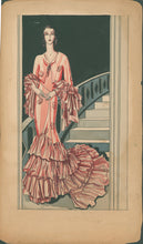 Load image into Gallery viewer, Garrity, Rolla  [Pink Evening Dress Descending Stairs]
