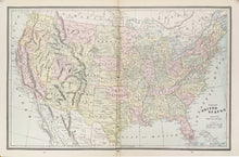 Load image into Gallery viewer, Gaskell, Charles A. &quot;Map of the United States&quot;
