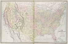 Load image into Gallery viewer, Gaskell, Charles A. &quot;Map of the United States&quot;
