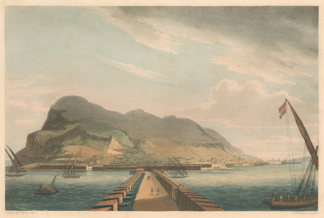 Whitcombe, T.  “View of Gibraltar.”
