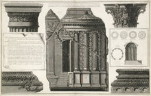Load image into Gallery viewer, Piranesi, Giovanni Battista   [various architectural fragment details].
