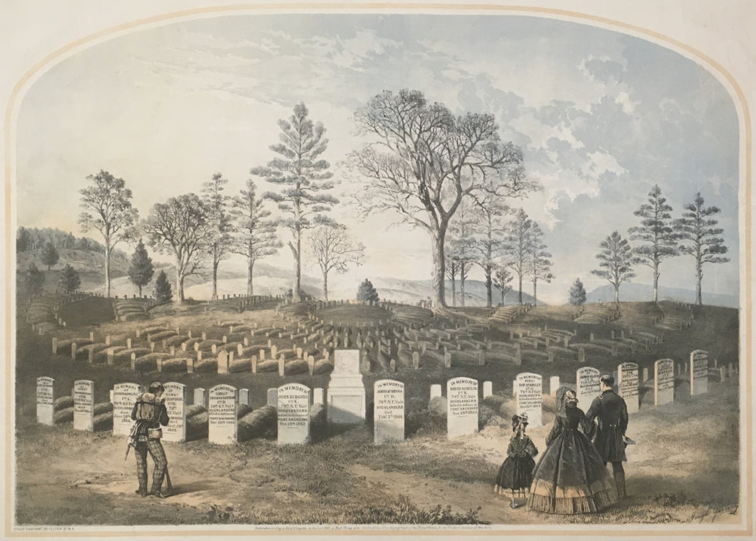 Young, Hugh.  “Graves of the Highlanders.  Soldiers Cemetery Knoxville, Tenn.”
