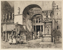 Load image into Gallery viewer, Haig, Axel Herman  &quot;Venice, Chapel of St. Clements, St. Marks.&quot; [Italy]
