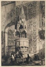 Load image into Gallery viewer, Haig, Axel Herman  &quot;Pulpit San Fermo Maggiore, Verona.&quot; [Italy]
